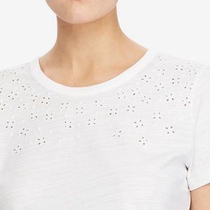 Ralph Lauren Eyelet-Embroidered Cotton T-Shirt